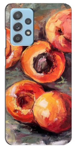 Чехол с печатью "Картина персики" для Samsung Galaxy A23