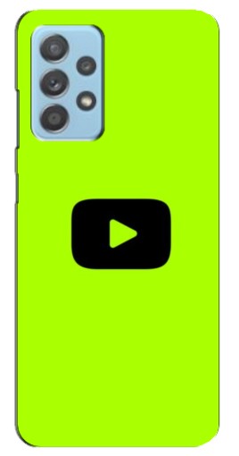 Чехол с принтом "Кнопка Ютуба" для Samsung Galaxy A23