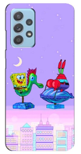Чехол с печатью "Крабс и Спанч Боб" для Samsung Galaxy A23
