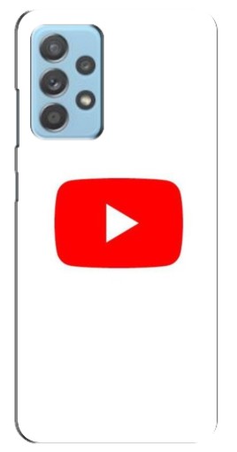 Чехол с принтом "Красная кнопка" для Samsung Galaxy A23