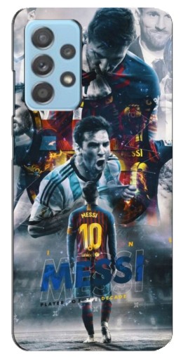 Чехол с картинкой "Легендарный Месси" для Samsung Galaxy A23