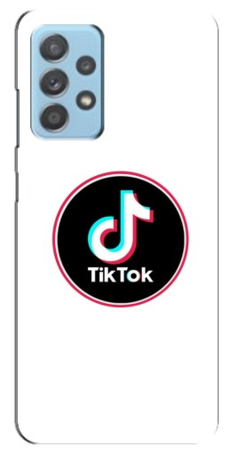 Чехол с принтом "Лого Тик Ток" для Samsung Galaxy A23