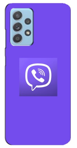 Чехол с принтом "Лого Viber" для Samsung Galaxy A23