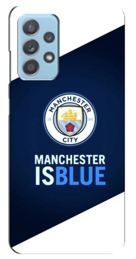 Чехол с печатью "Manchester is Blue" для Samsung Galaxy A23