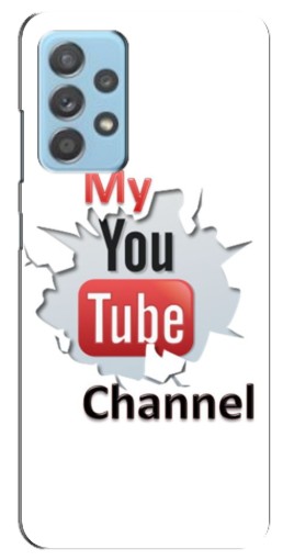 Чехол с принтом "My YouTube" для Samsung Galaxy A23