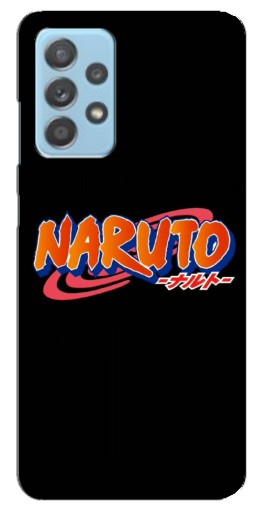 Чехол с картинкой "Надпись Naruto" для Samsung Galaxy A23