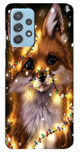 Чехол с картинкой "Новогодний лесенок" для Samsung Galaxy A23