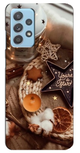 Чехол с картинкой "Новогодняя атмосфера" для Samsung Galaxy A23