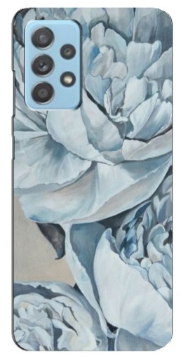 Чехол с картинкой "Рисунок пионы" для Samsung Galaxy A23