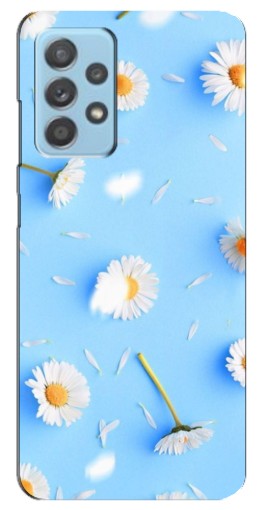 Чехол с печатью "Ромашковый фон" для Samsung Galaxy A23