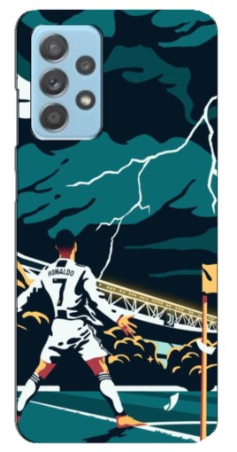 Чехол с картинкой "Ronaldo празднование" для Samsung Galaxy A23