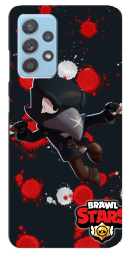 Чехол с картинкой "Ворон Бравл Старс" для Samsung Galaxy A23
