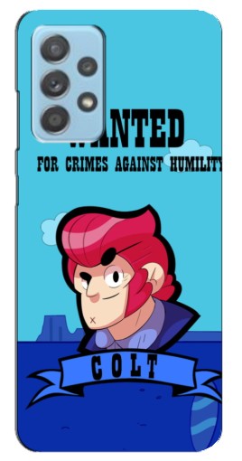 Чехол с печатью "WANTED COLT" для Samsung Galaxy A23