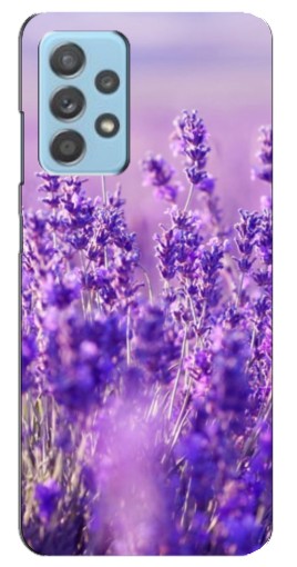 Силиконовый чехол с изображением "Яркая лаванда" для Samsung Galaxy A23