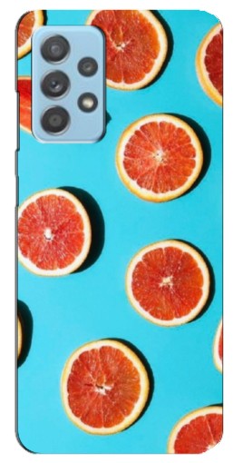 Чехол с печатью "Яркие грейпфруты" для Samsung Galaxy A23
