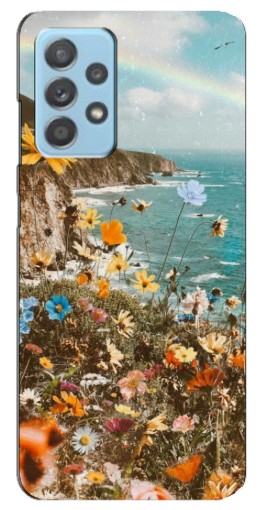 Чехол с принтом "Яркие полевые цветы" для Samsung Galaxy A23