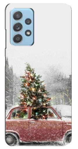 Силиконовый чехол с изображением "Елка в машине" для Samsung Galaxy A23