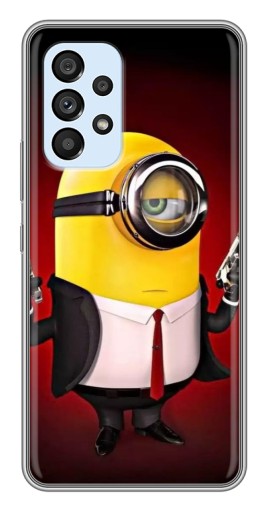 Силиконовый чехол с изображением "Агент Миньон" для Samsung Galaxy A33 (5G)