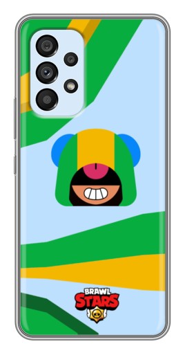 Силиконовый чехол с изображением "Арт Леон" для Samsung Galaxy A33 (5G)