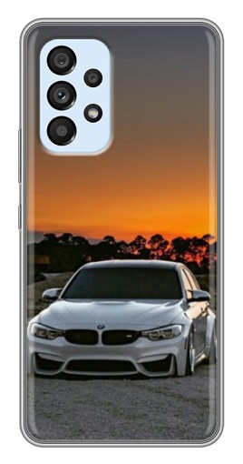 Чехол с печатью "BMW белая" для Samsung Galaxy A33 (5G)