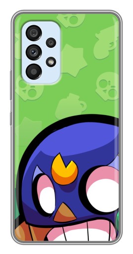 Силиконовый чехол с изображением "Боец в маске" для Samsung Galaxy A33 (5G)