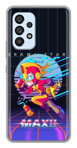 Силиконовый чехол с изображением "Brawl MAX" для Samsung Galaxy A33 (5G)