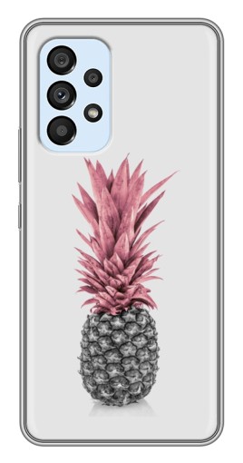 Чехол с картинкой "Чёрно-белый ананас" для Samsung Galaxy A33 (5G)