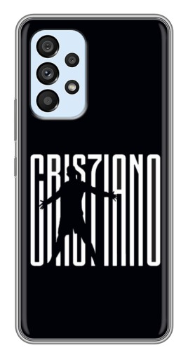 Силиконовый чехол с изображением "Cristiano" для Samsung Galaxy A33 (5G)