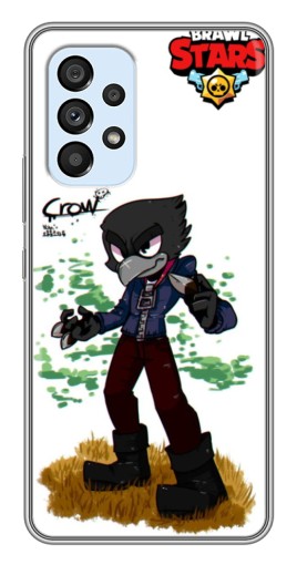 Чехол с печатью "Crow" для Samsung Galaxy A33 (5G)