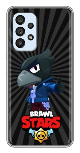 Чехол с принтом "Crow Brawl Stars" для Samsung Galaxy A33 (5G)