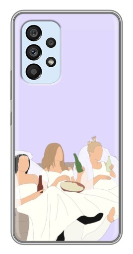 Силиконовый чехол с изображением "Девушки Друзья" для Samsung Galaxy A33 (5G)