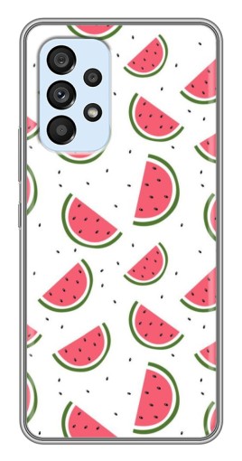 Силиконовый чехол с изображением "Дольки арбуза" для Samsung Galaxy A33 (5G)