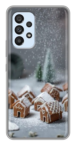 Чехол с картинкой "Домики из пряников" для Samsung Galaxy A33 (5G)