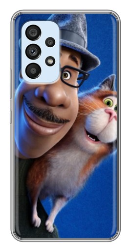 Чехол с принтом "Джо и кот" для Samsung Galaxy A33 (5G)