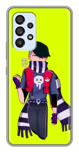 Силиконовый чехол с изображением "edgard brawl stars" для Samsung Galaxy A33 (5G)