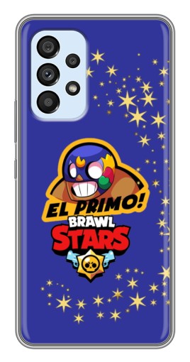 Силиконовый чехол с изображением "El Primo в маске" для Samsung Galaxy A33 (5G)