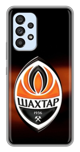 Силиконовый чехол с изображением "Эмблема Шахтера" для Samsung Galaxy A33 (5G)