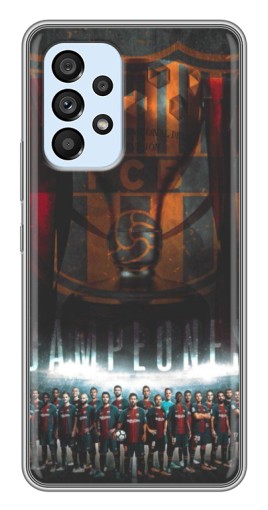 Силиконовый чехол с изображением "FCB Campeones" для Samsung Galaxy A33 (5G)