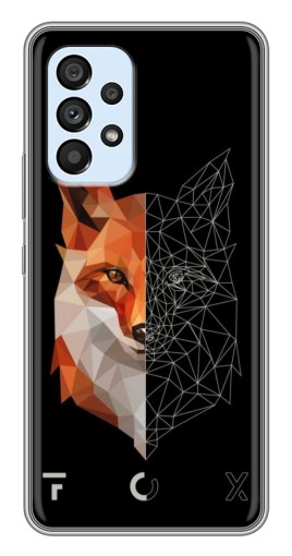 Чехол с картинкой "Fox" для Samsung Galaxy A33 (5G)
