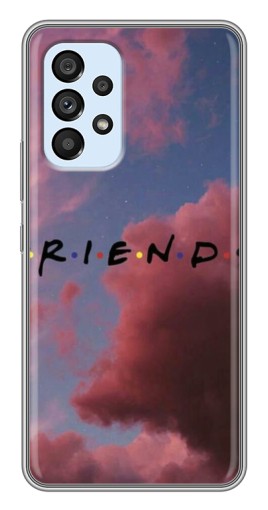 Силиконовый чехол с изображением "Friends" для Samsung Galaxy A33 (5G)