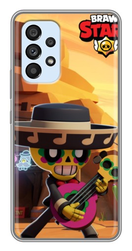 Силиконовый чехол с изображением "Гитарист Poco" для Samsung Galaxy A33 (5G)
