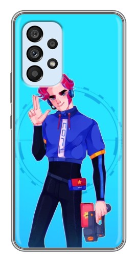 Силиконовый чехол с изображением "Гвардеец Кольт" для Samsung Galaxy A33 (5G)