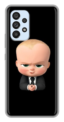 Силиконовый чехол с изображением "Хитрый Босс" для Samsung Galaxy A33 (5G)