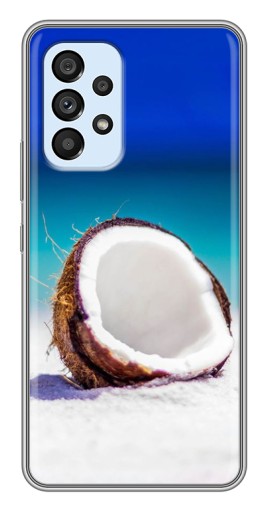 Чехол с печатью "Кокос на пляже" для Samsung Galaxy A33 (5G)