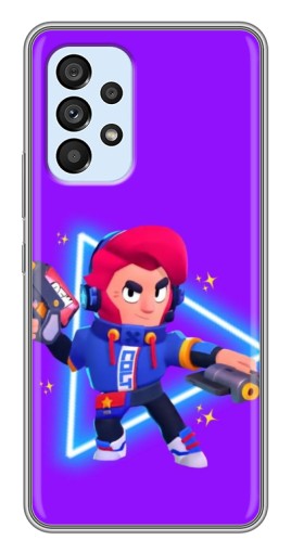 Чехол с картинкой "Кольт в наушниках" для Samsung Galaxy A33 (5G)