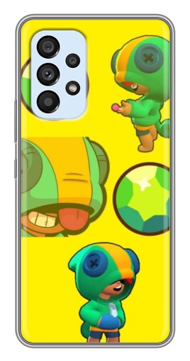 Чехол с печатью "Кристалл и Леон" для Samsung Galaxy A33 (5G)