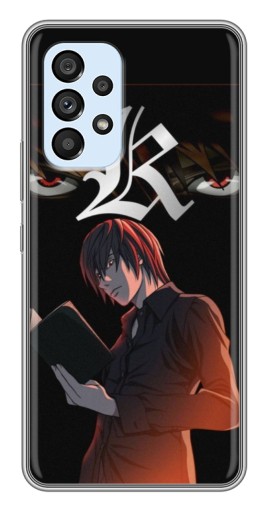 Силиконовый чехол с изображением "Лайт Ягами Death Note" для Samsung Galaxy A33 (5G)