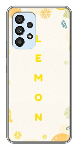 Чехол с печатью "Lemon" для Samsung Galaxy A33 (5G)