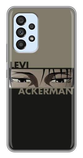 Чехол с картинкой "Levi Anime" для Samsung Galaxy A33 (5G)
