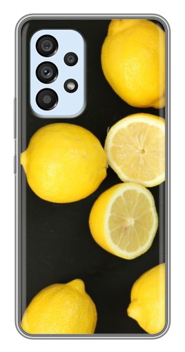 Чехол с картинкой "Лимонный стиль" для Samsung Galaxy A33 (5G)